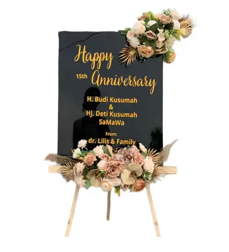 Papan Bunga Akrilik Glawan